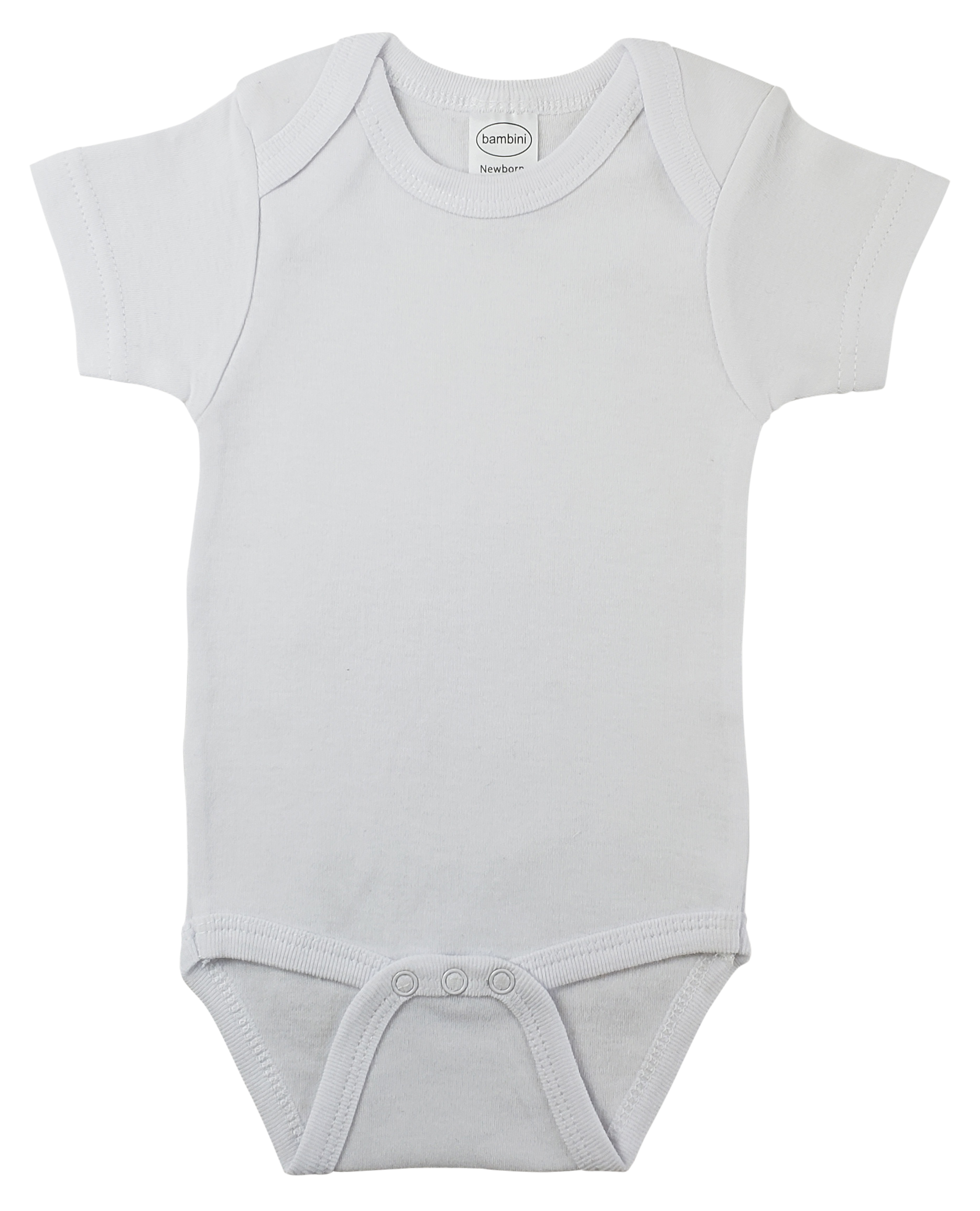 Black Interlock Short Sleeve Onezies thumbnail 120