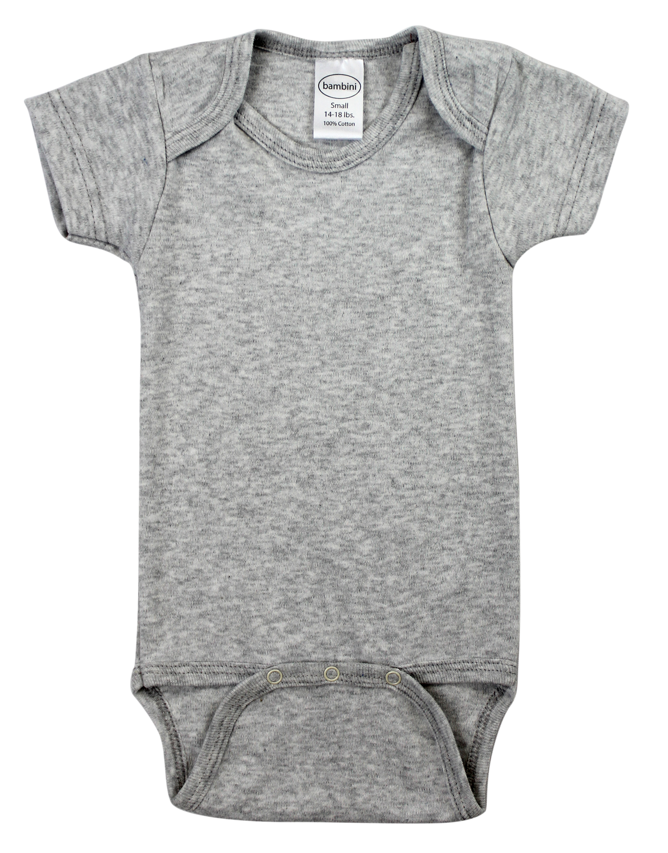 Interlock Blue Short Sleeve Onezie thumbnail 5