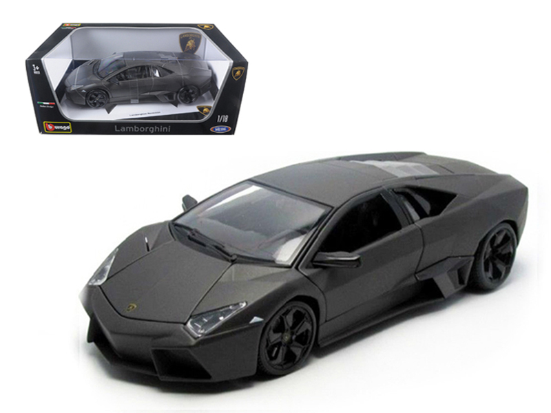 Ferrari 348 TS Grey 1/18 Diecast Model Car by Bburago