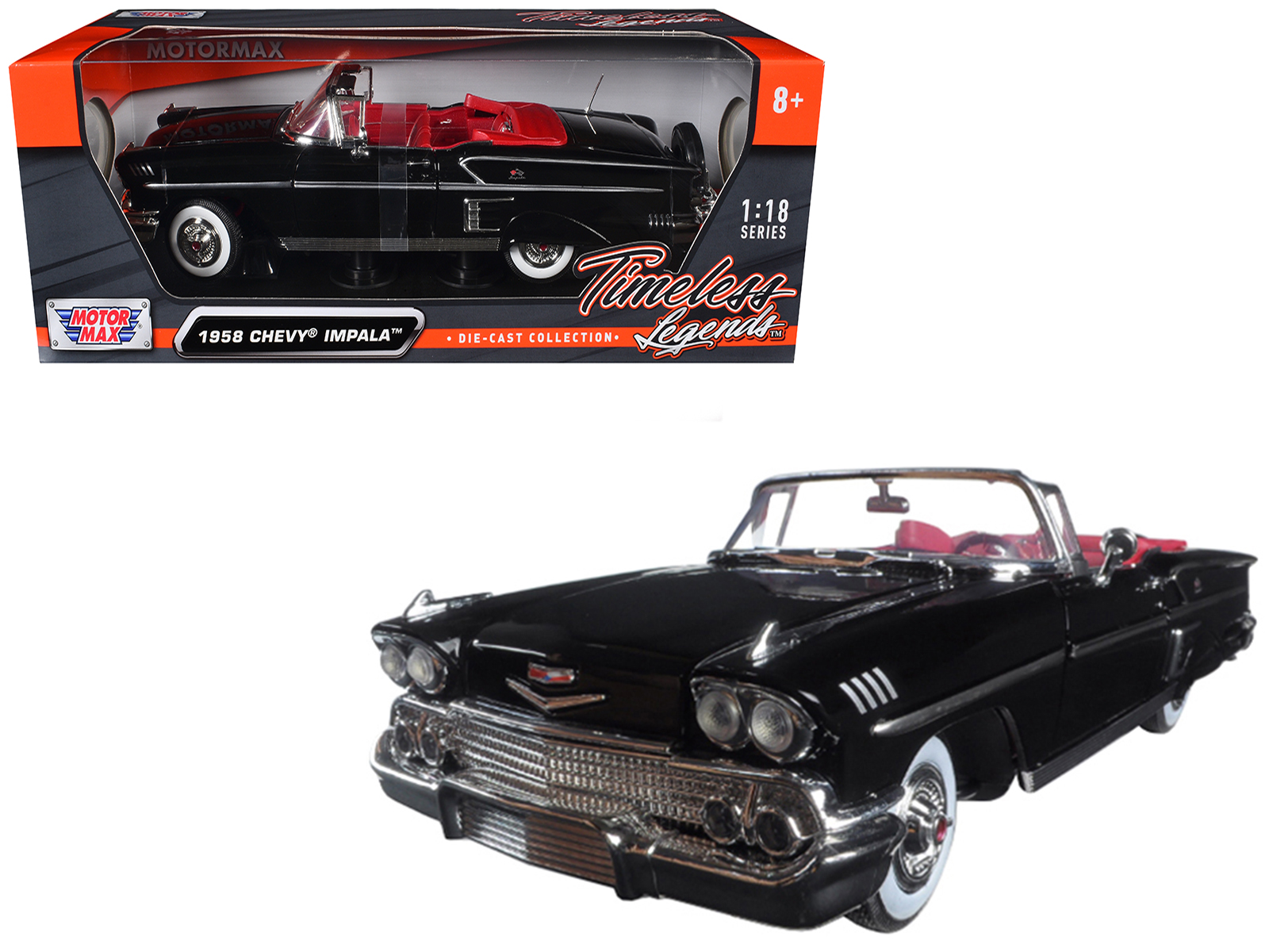 Saleen S7 Copper 1/18 Diecast Model Car by Motormax