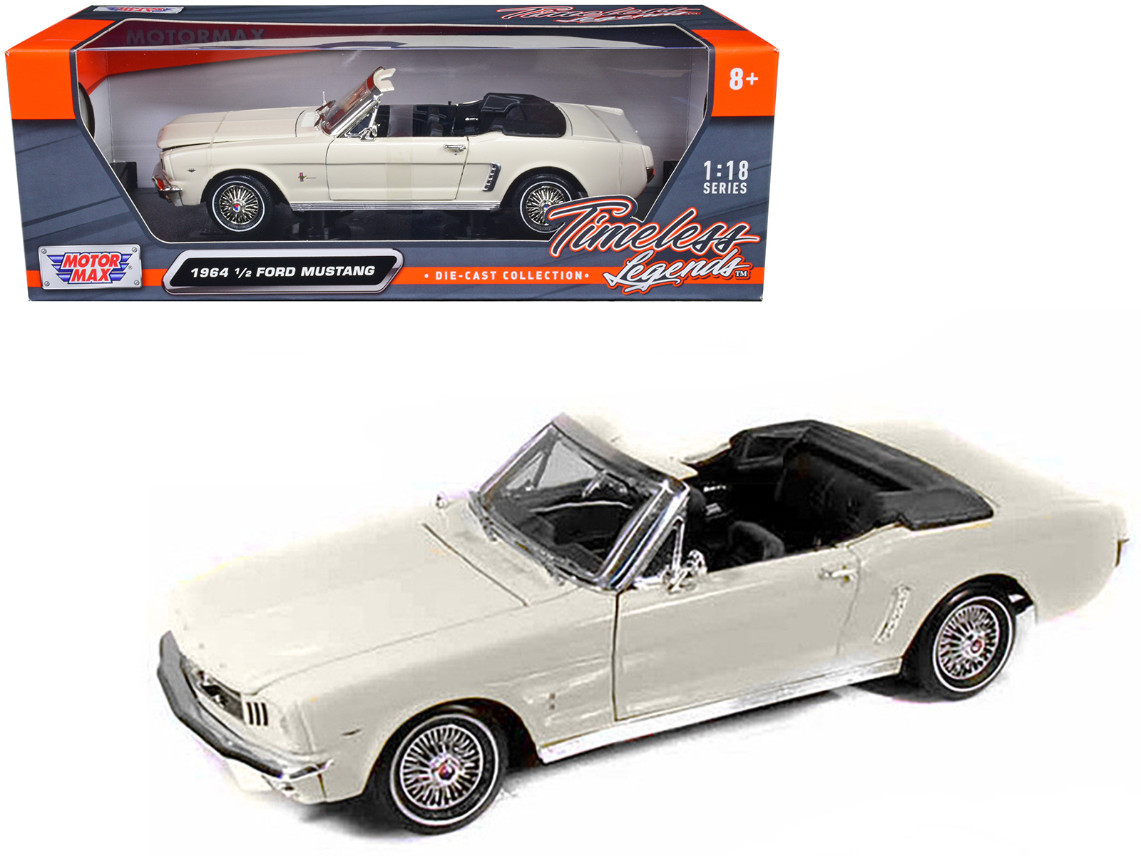 1957 Buick Roadmaster Convertible Red 1/18 Diecast Model Car by Motormax