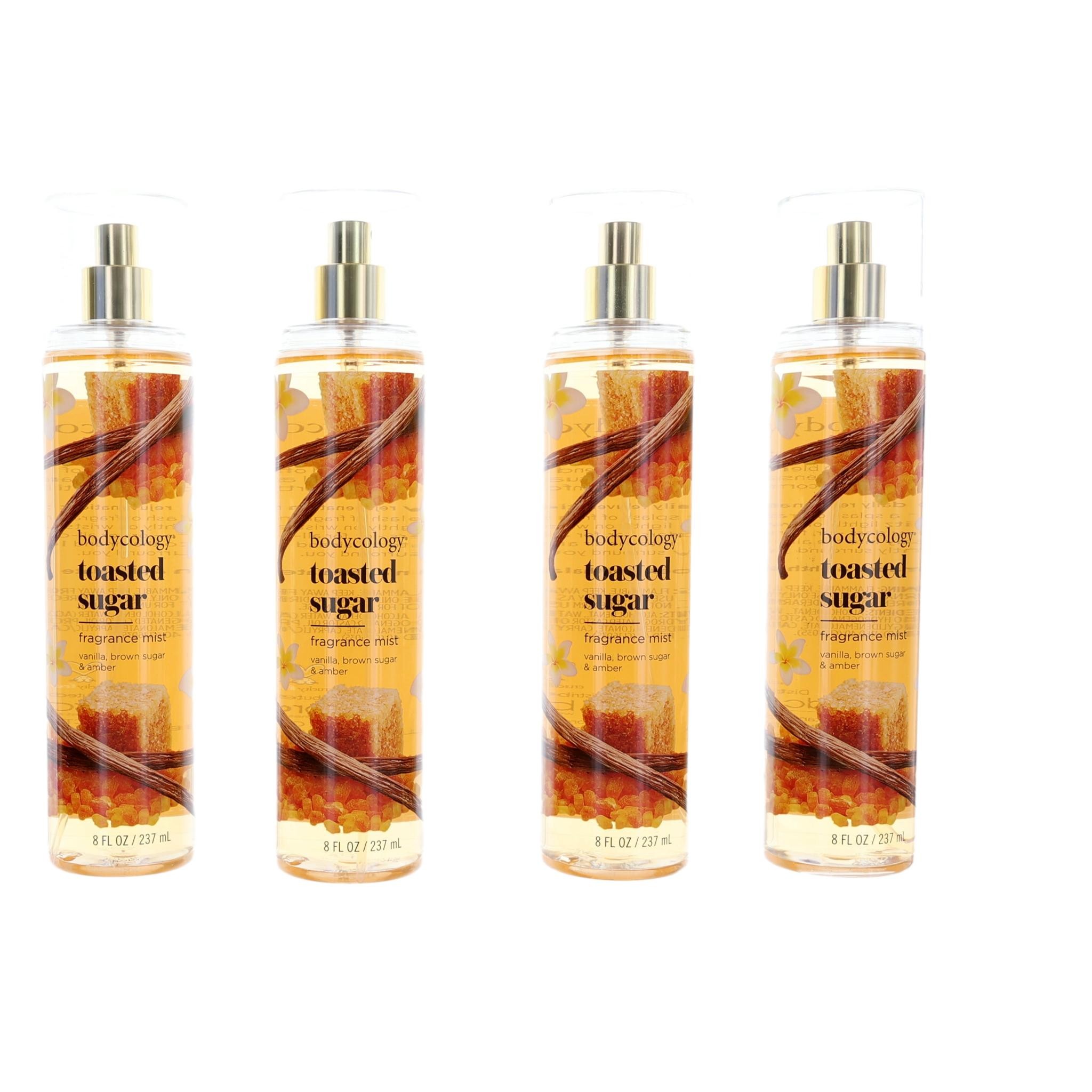 Cherry Blossom by Bodycology, 4 Pack 8 oz Fragrance Mist for Women