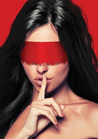 MystÃ¨re Lace Mask - Red