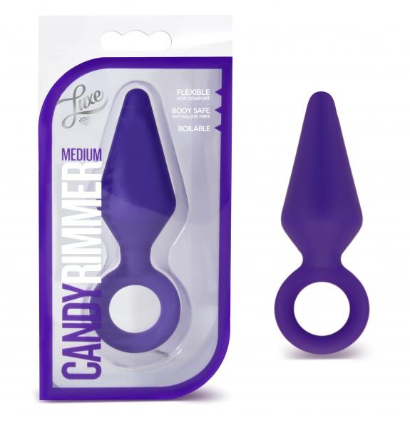 Candy Rimmer Small Butt Plug Purple