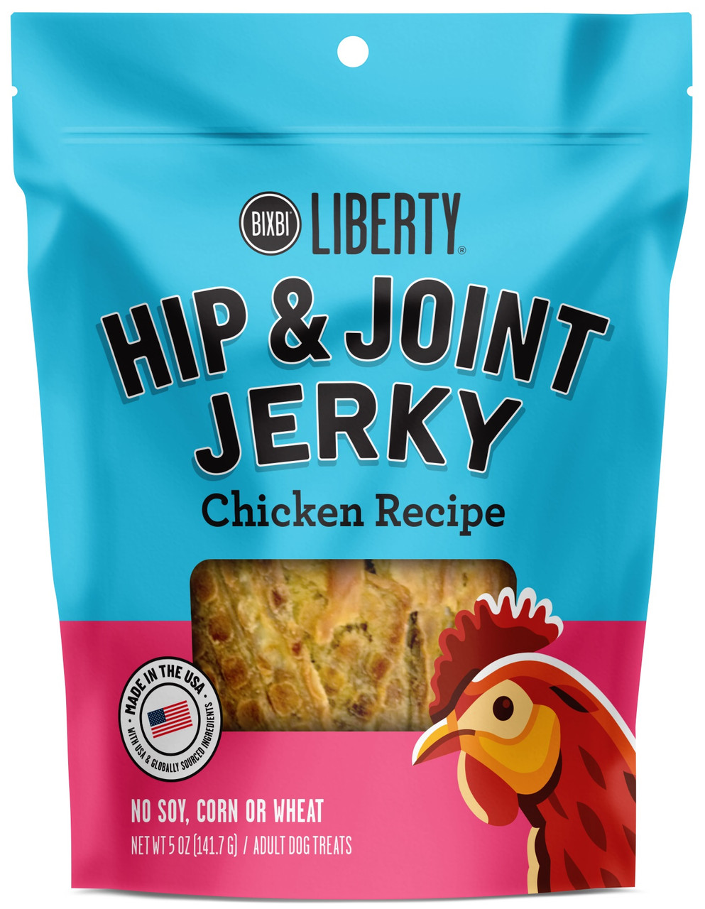 BIXBI HIP&JNT CHKN JERKY ( 6 X 5 OZ   )