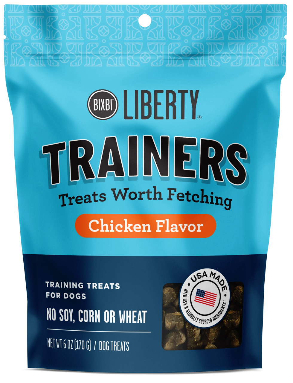 BIXBI CHCKN TRNIER TREAT ( 8 X 6 OZ   )