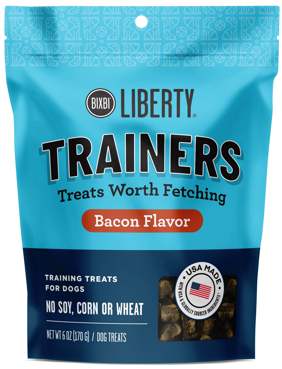 BIXBI BACON TRAINR TREAT ( 8 X 6 OZ   )