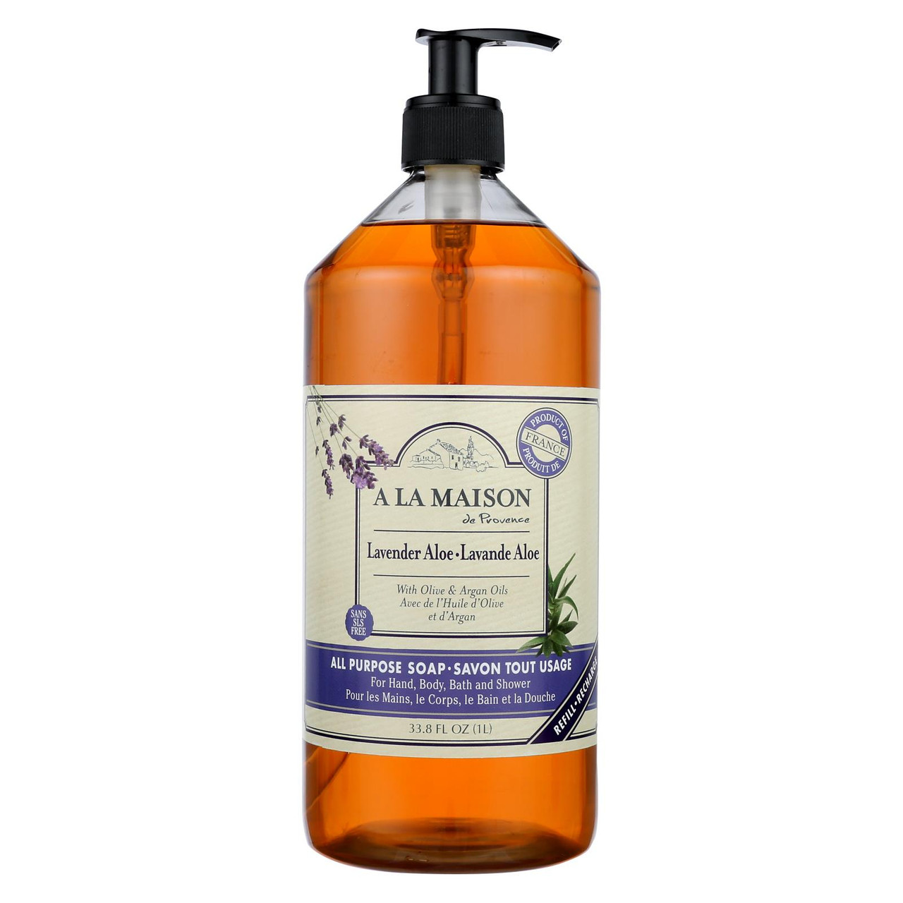 MAISON LIQ SP LAV ALOE ( 1 X 33.8 OZ   )