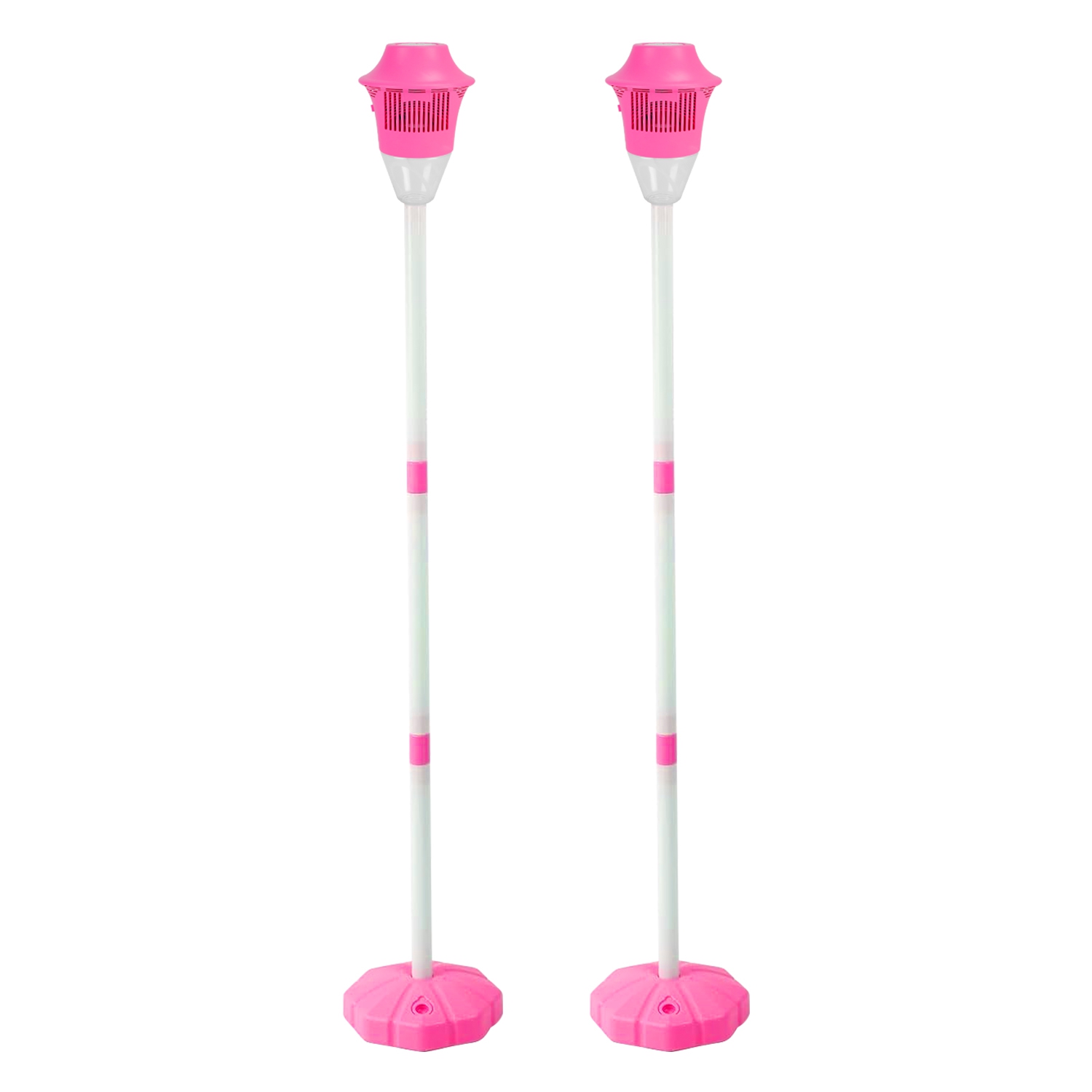 2Pack 3 In 1 Standing Bubble Machines with Colorful Lights and Music Rechargeable Bubble Maker Stands with 2 Modes 3 Adjustable Height for Party Weddi thumbnail 4