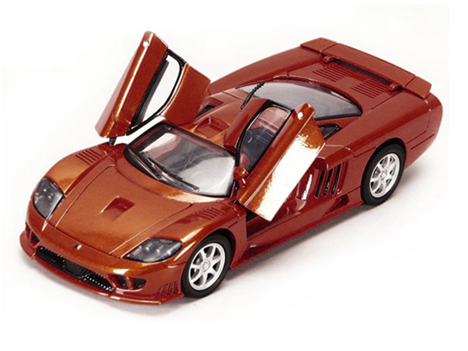 Saleen S7 Copper 1/24 Diecast Model Car by Motormax thumbnail 2