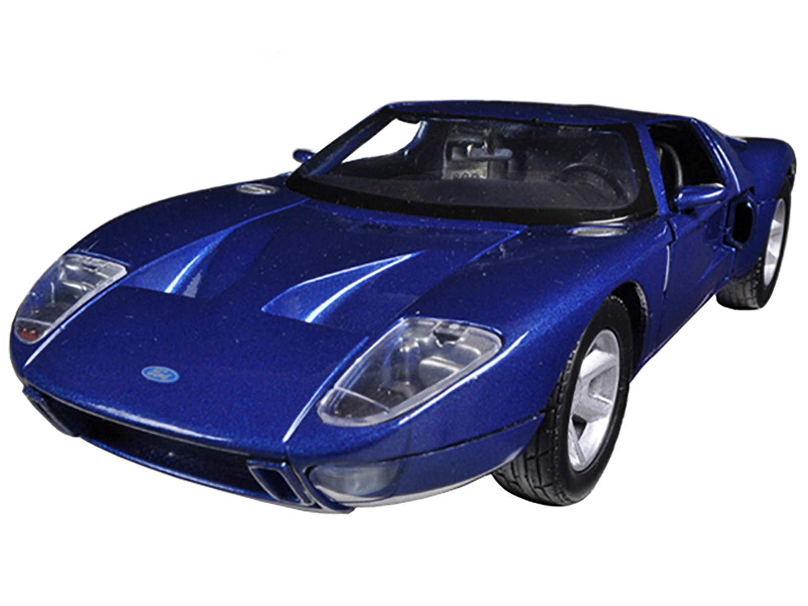 Ford GT Blue 1/24 Diecast Car Model by Motormax thumbnail 2