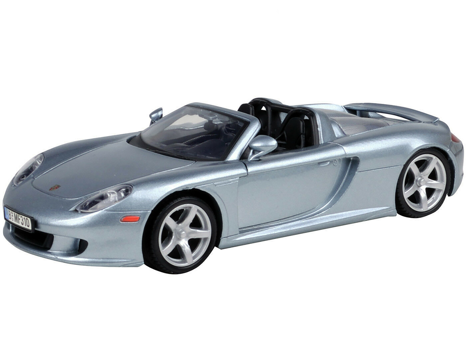 Porsche Carrera GT Gray 1/24 Diecast Model Car by Motormax thumbnail 2