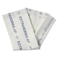 Medline Extrasorbs Air-Permeable Disposable DryPads, 30" x 36", White, 5 Pads/Pack (EXTSRB3036AZ)