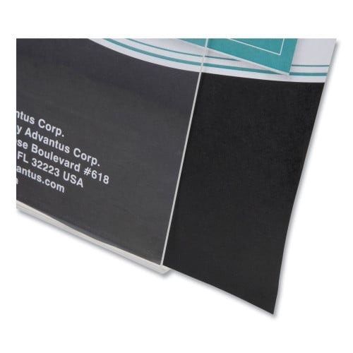 NuDell Clear Plastic Slanted L-Shaped Countertop Sign Holder, Side-Load, Horizontal/Vertical Orientation, 8.5 x 11 Insert (35485Z) thumbnail 3