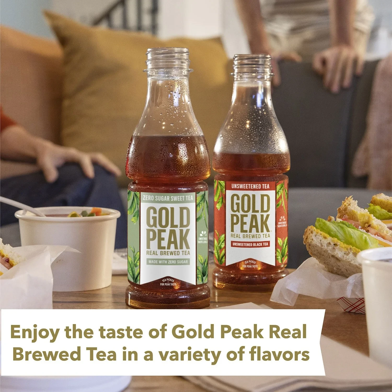 Gold Peak Unsweetened Tea 16.9 fl. oz., 18 pk. thumbnail 2