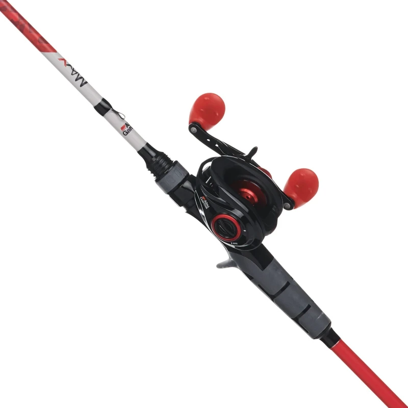 Abu Garcia Max X Baitcast Fishing Combo, 7' Medium Heavy Rod, Right Handed Reel thumbnail 5