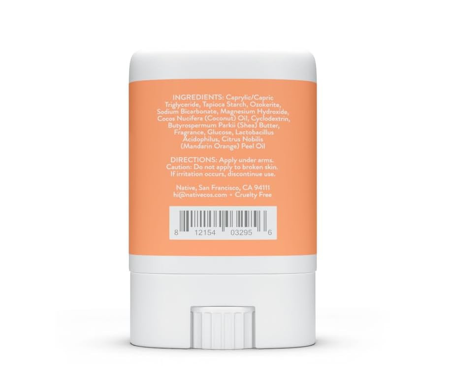 NAT-IVE Mini Deodorant Sweet Peach & Nectar Travel Size 0.35 oz. (2 Pack) thumbnail 2