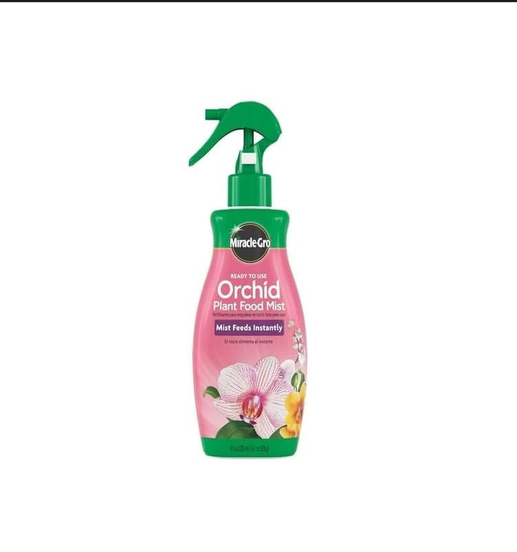 Miracles-Grows Ready to Use Orchid Plant Food Mist, for Indoor Orchid Plants, 8 oz, (1 Pack)