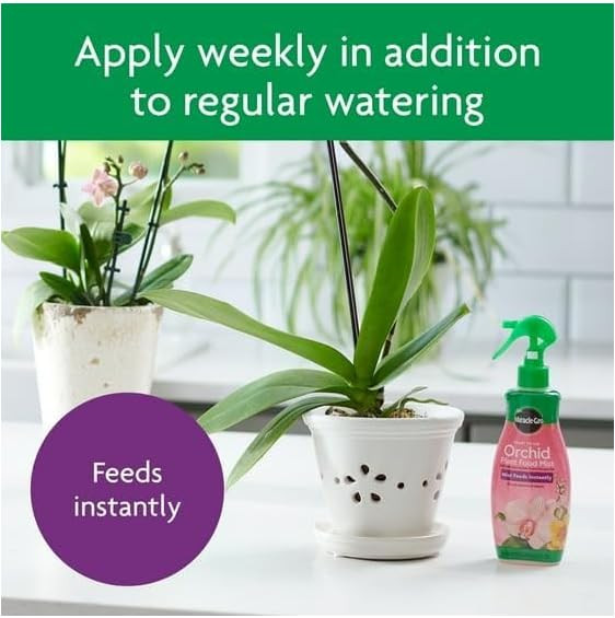 Miracles-Grows Ready to Use Orchid Plant Food Mist, for Indoor Orchid Plants, 8 oz, (1 Pack) thumbnail 2