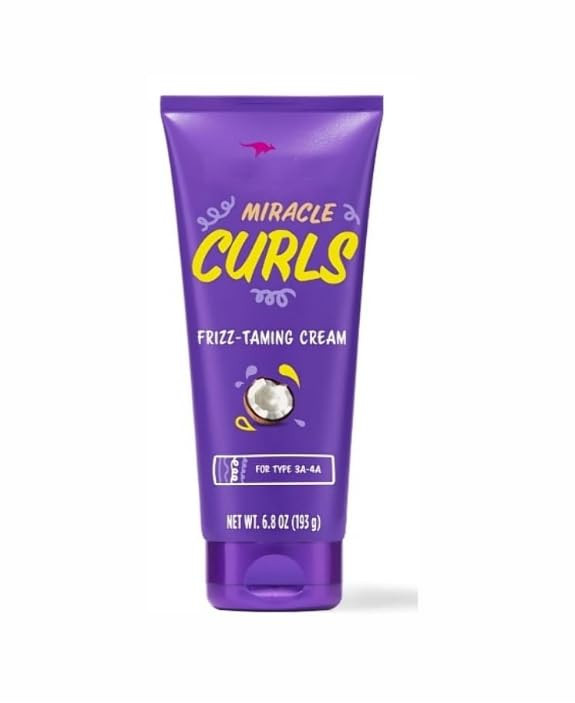 Au~ssie Miracle Curls Frizz Taming Curl Cream - Coconut & Jojoba- 6.8 fl oz (Pack of 1)