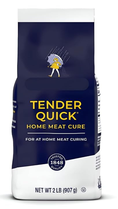 Mor+on Home Meat Cure, 2 lb â€“ Curing Salt for Meat, Ideal for Ham, Jerky, Sausage, and More â€“ For Home Use (Pack of 1)