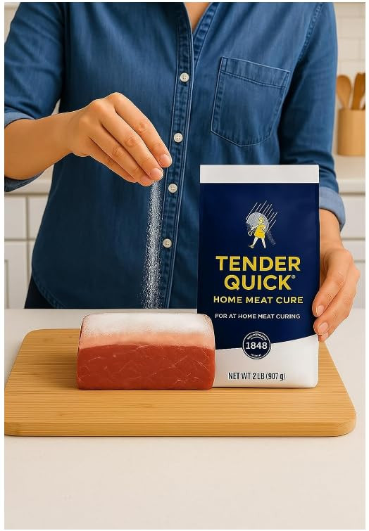 Mor+on Home Meat Cure, 2 lb â€“ Curing Salt for Meat, Ideal for Ham, Jerky, Sausage, and More â€“ For Home Use (Pack of 1) thumbnail 2