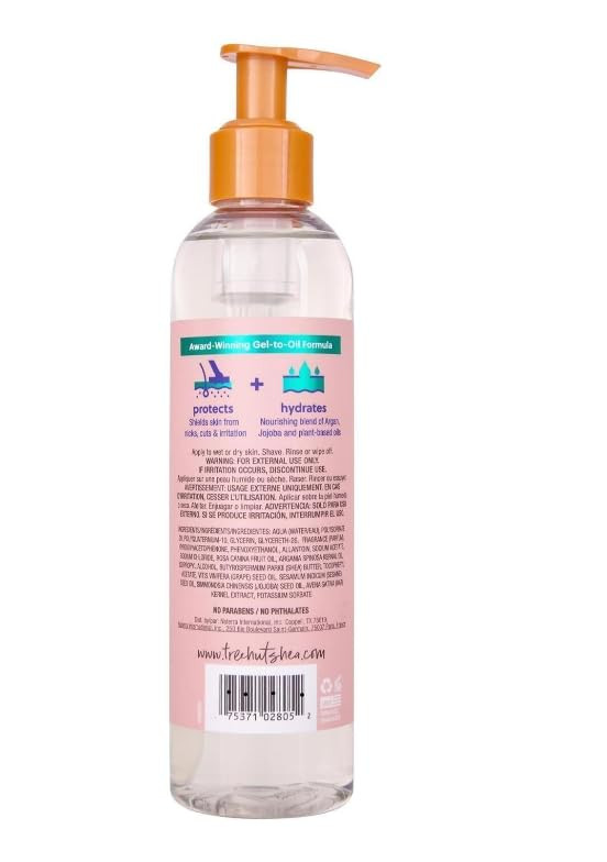 Tre~e Hu~t Moroccan Rose Shave Oil, 7.7 fl oz, Gel-to-Oil, Provides Hydration for a Smooth, Close Shave, Suitable for All Skin Types,(Pack 1) thumbnail 4
