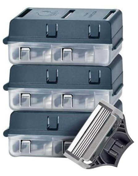 Razor Blade Refills, Harry Razor Blade Refills 12 Count, Sharper 5-Blade, For Close and Comfortable Shaves