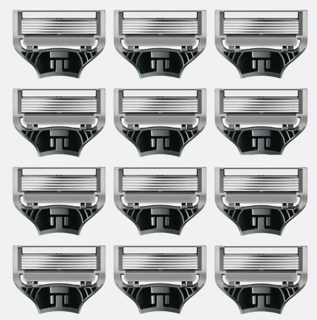 Razor Blade Refills, Harry Razor Blade Refills 12 Count, Sharper 5-Blade, For Close and Comfortable Shaves thumbnail 3
