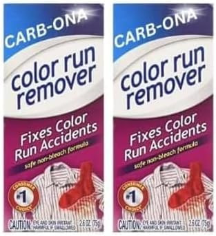 (2 pack) Carb~ona Color Run Remover 2.6 OZ