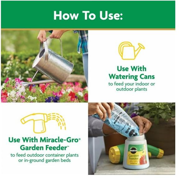 Miracles-Grows Water Soluble All Purpose Plant Food, 5 lb, Indoor and Outdoor Plants thumbnail 3