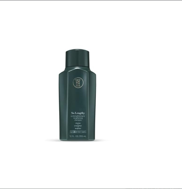 TPH BY TARAJI Strengthening Shampoo, Biotin and Black Castor Oil, 12 fl oz (Pack of 1)