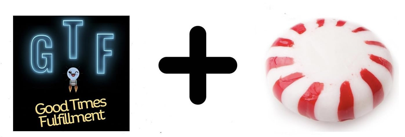 Good Times Fulfillment Fruit Blox - Apple & Strawberry Gummy Snacks - 2-Pack. Plus GTF Sticker & Starlight Mint thumbnail 2
