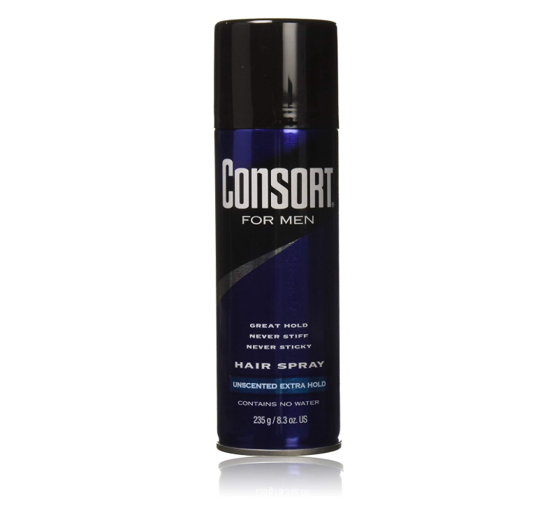 Consort For Men Hair Spray Unscented Extra Hold 8.30 oz