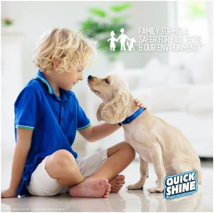 Multi-Surface Floor Finish, Pfas-Free Formula, All Purpose Household Floor Polish, 27 oz thumbnail 3