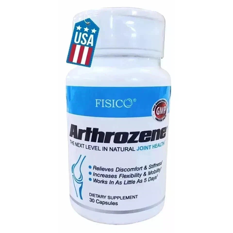 5x Arthrozene by Fisico â€“ Natural Joint Health Supplement | 150 Capsules Total thumbnail 2