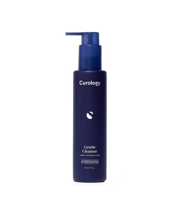 Curology Gentle Cleanser, Lightly Foaming Daily Face Wash for All Skin Types, 5 fl. oz (pack of 1)