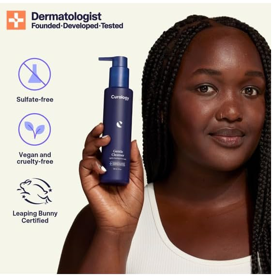 Curology Gentle Cleanser, Lightly Foaming Daily Face Wash for All Skin Types, 5 fl. oz (pack of 1) thumbnail 2