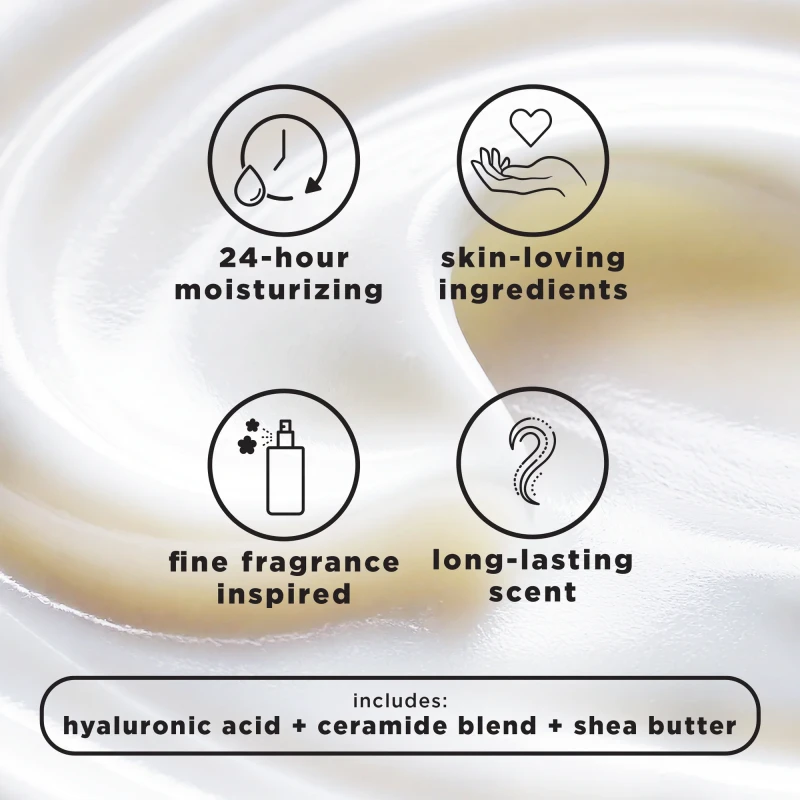 Scent Theory Body Lotion with Shea Butter, All Skin Types, Velvet Vanilla, 18 oz thumbnail 5