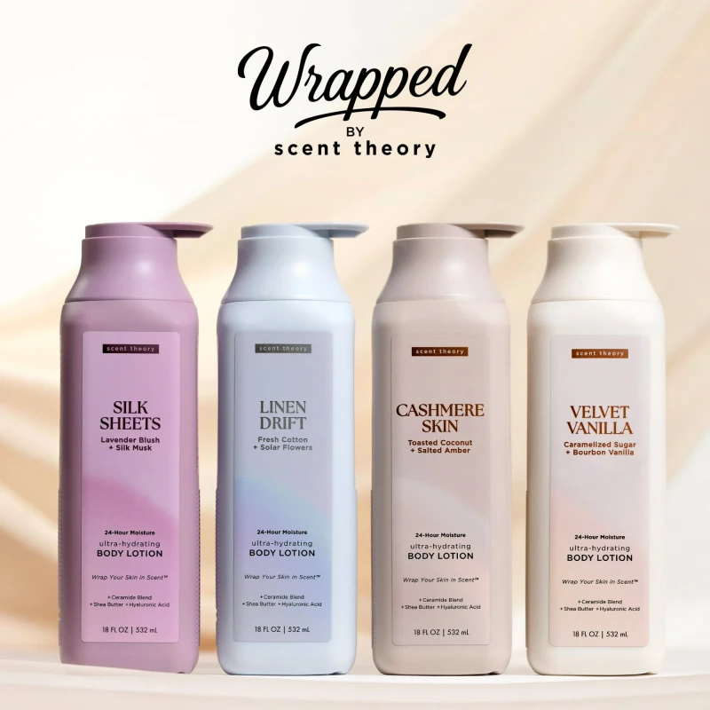 Scent Theory Body Lotion with Shea Butter, All Skin Types, Velvet Vanilla, 18 oz thumbnail 4