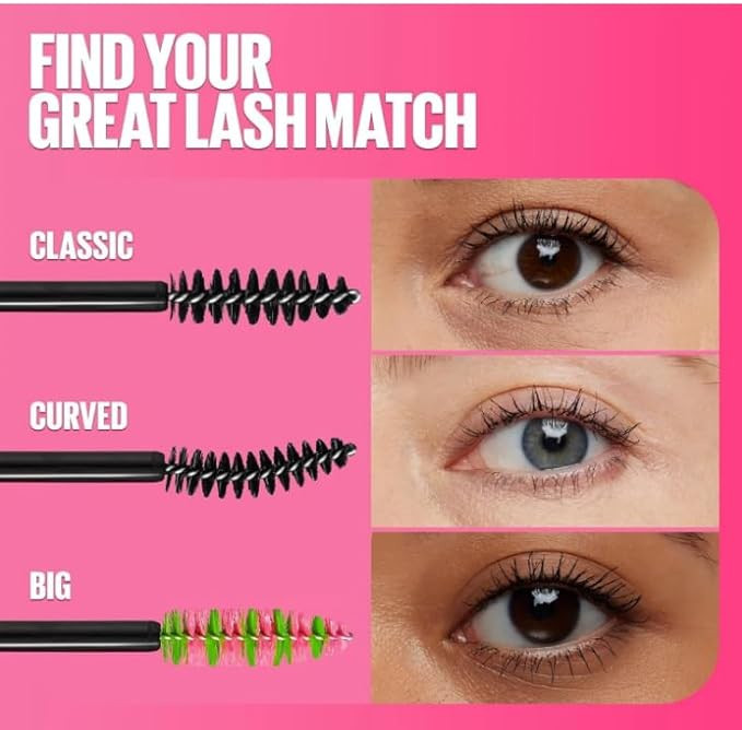 Maybelline Great Lash Waterproof Mascara, Brownish Black, 0.43 fl. oz. thumbnail 2