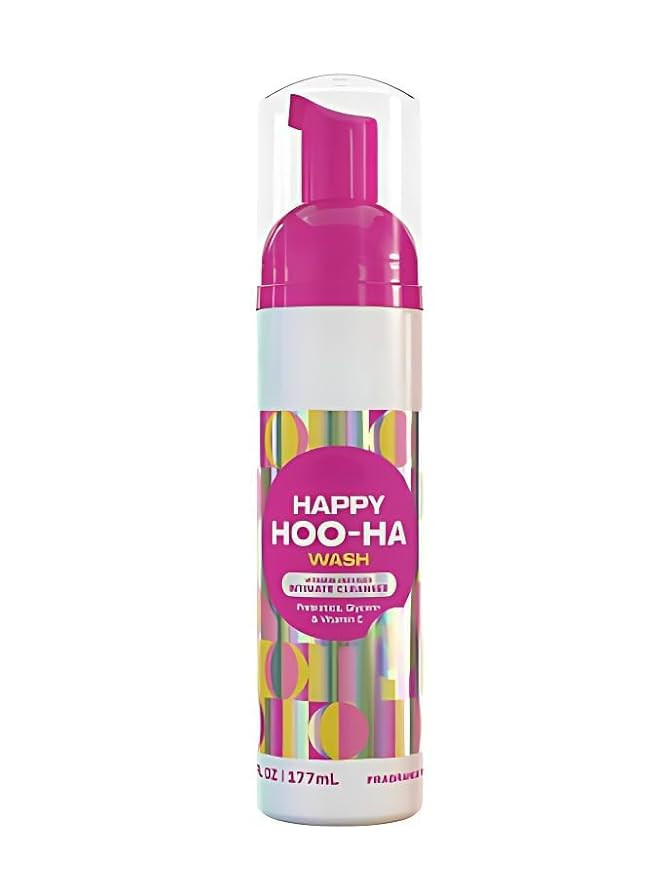 Happy Hoo Ha Foaming Intimate Body Wash Unscented, 6 oz. (1 pack)
