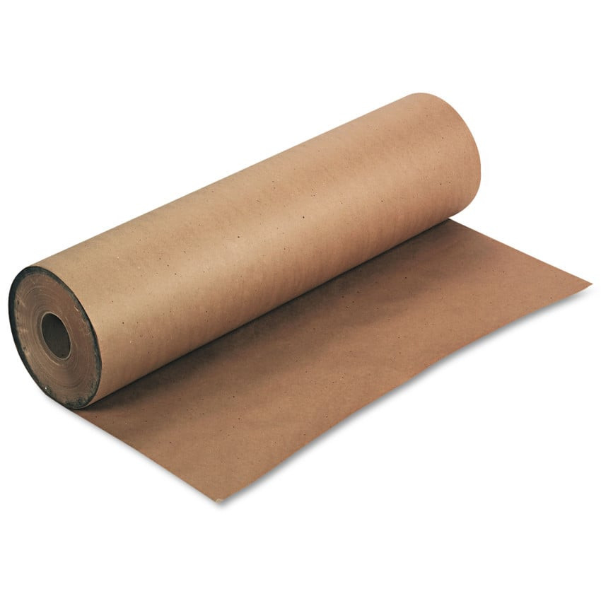 Pacon Kraft Paper Roll, 50 lb Wrapping Weight, 36" x 1,000 ft, Natural (5836)