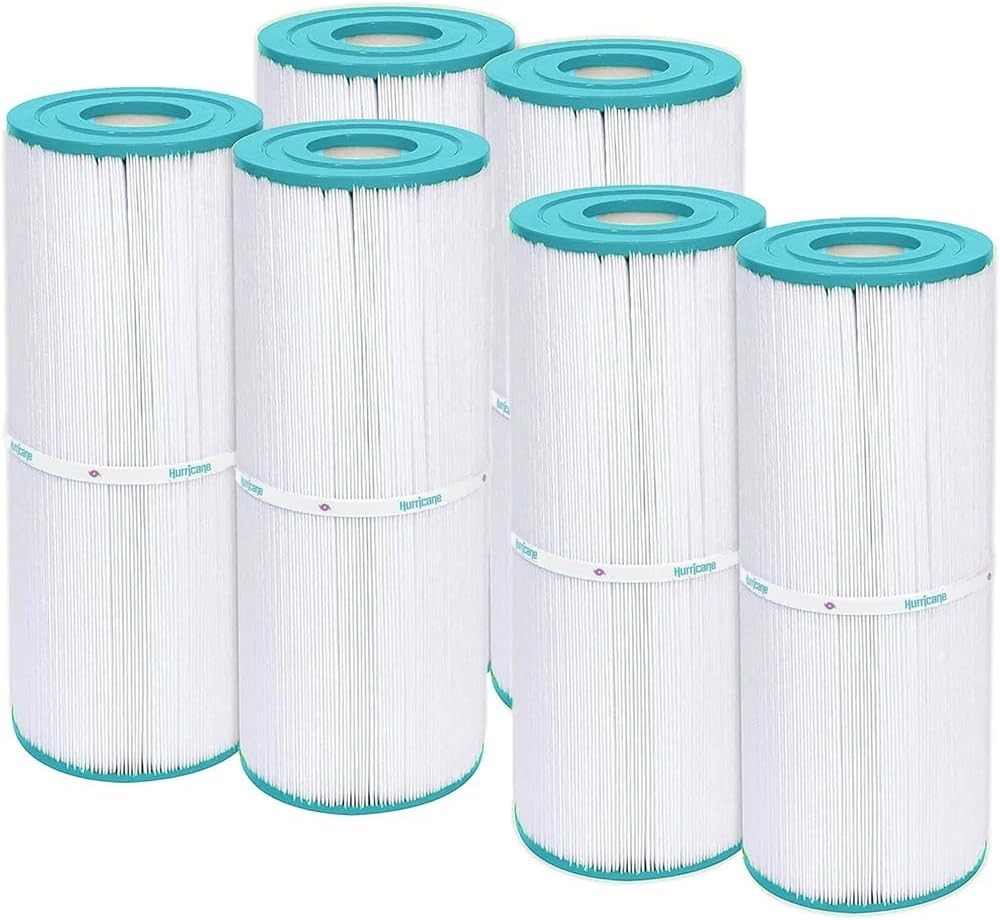 Hurricane Spa Cartridge for Pleatco PRB50-IN and Unicel C-4950 (6 Pack)