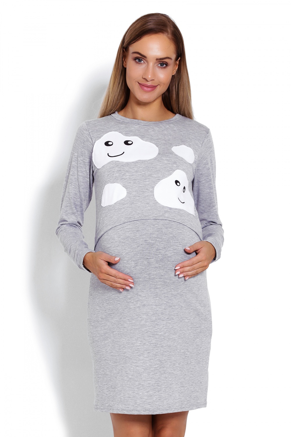 maternity nightgown model 122965 PeeKaBoo