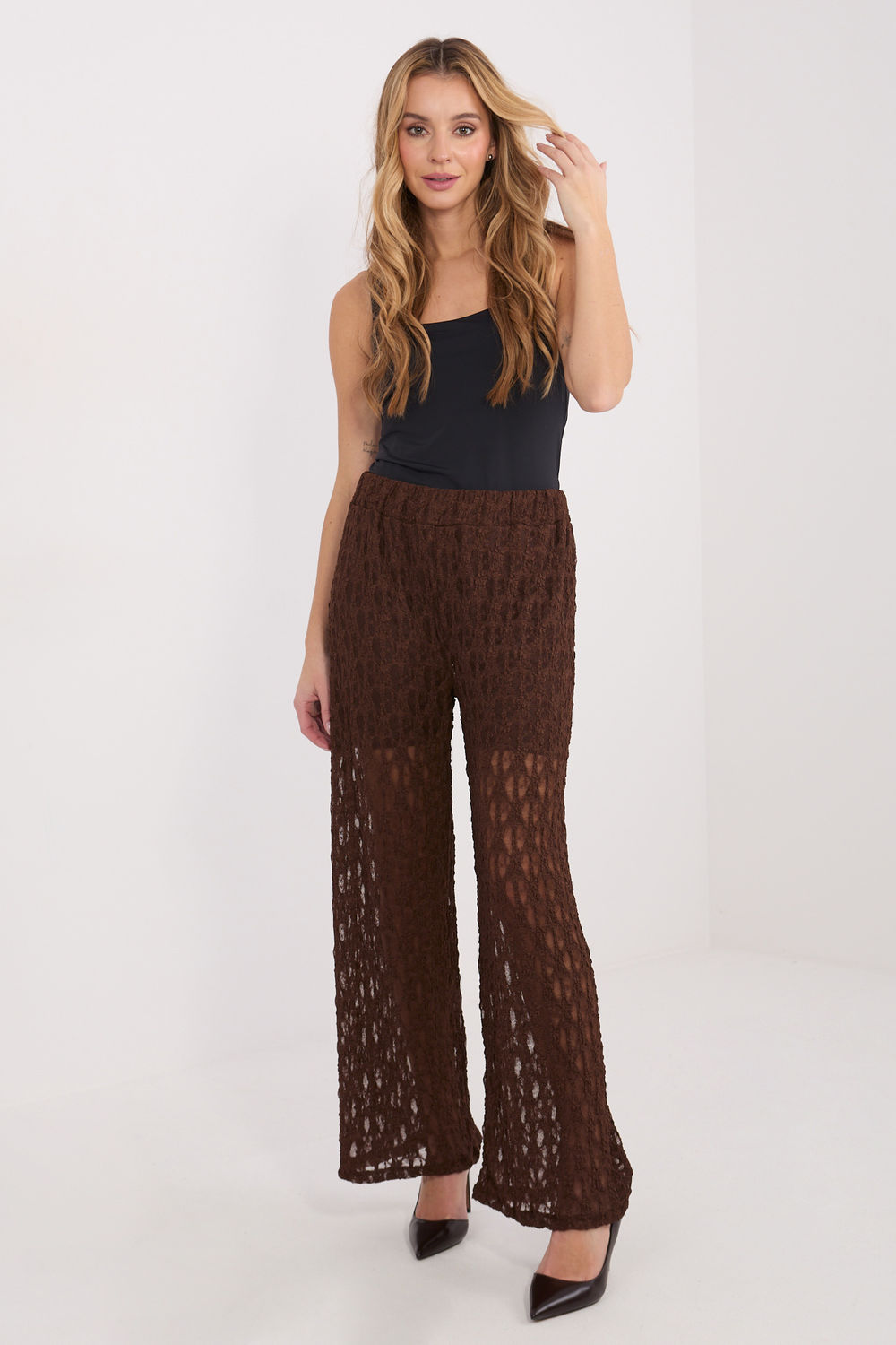 Lace pants model 222596 Italy Moda