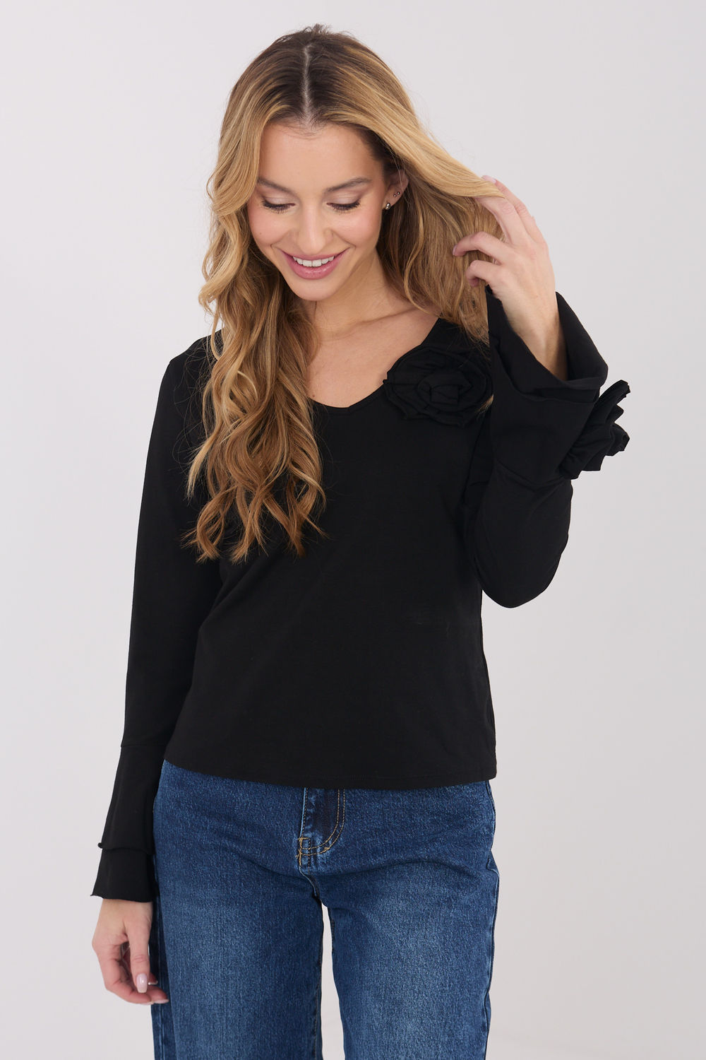 Blouse model 223348 Italy Moda