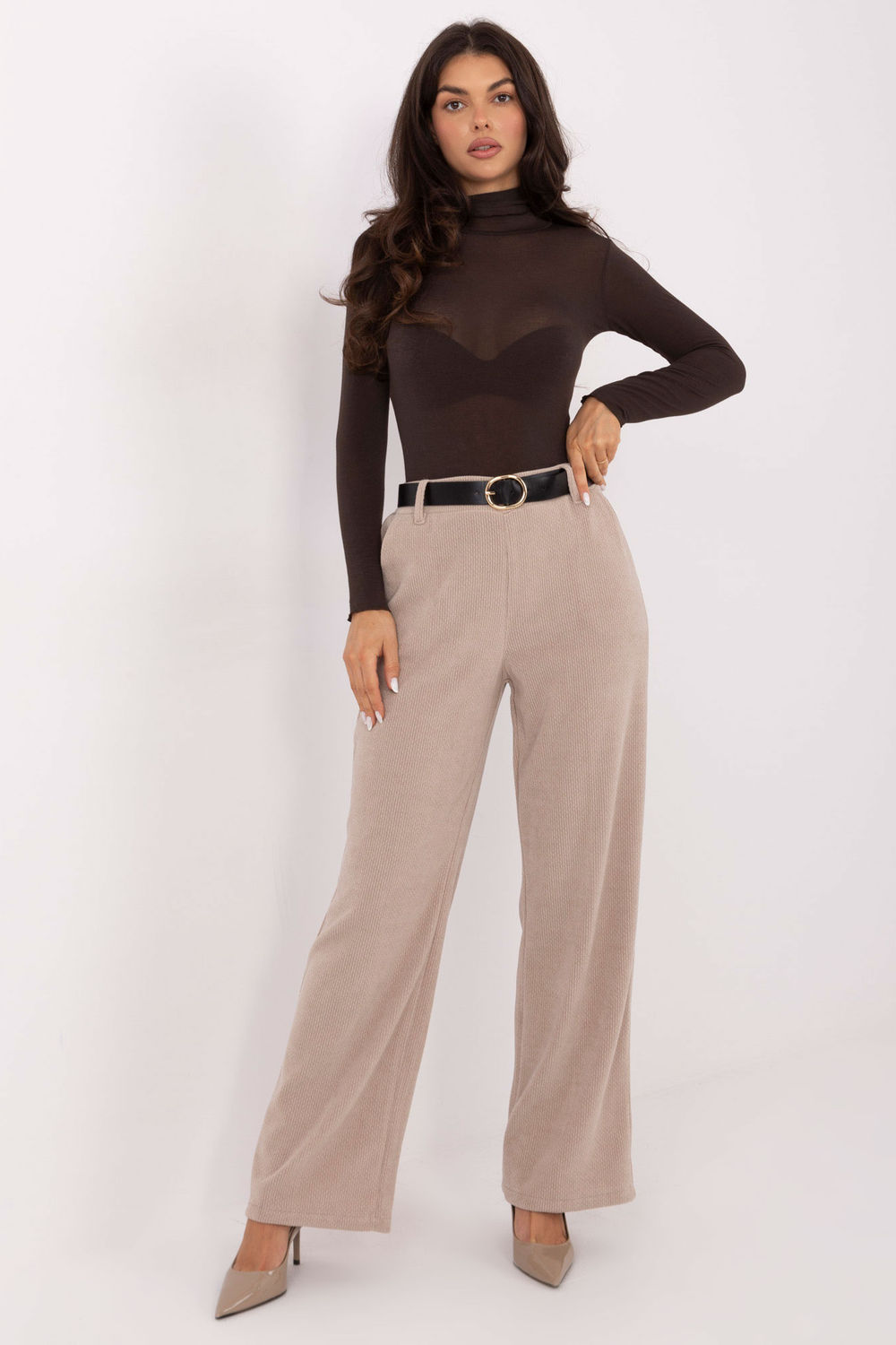 corduroy trousers model 220752 Italy Moda