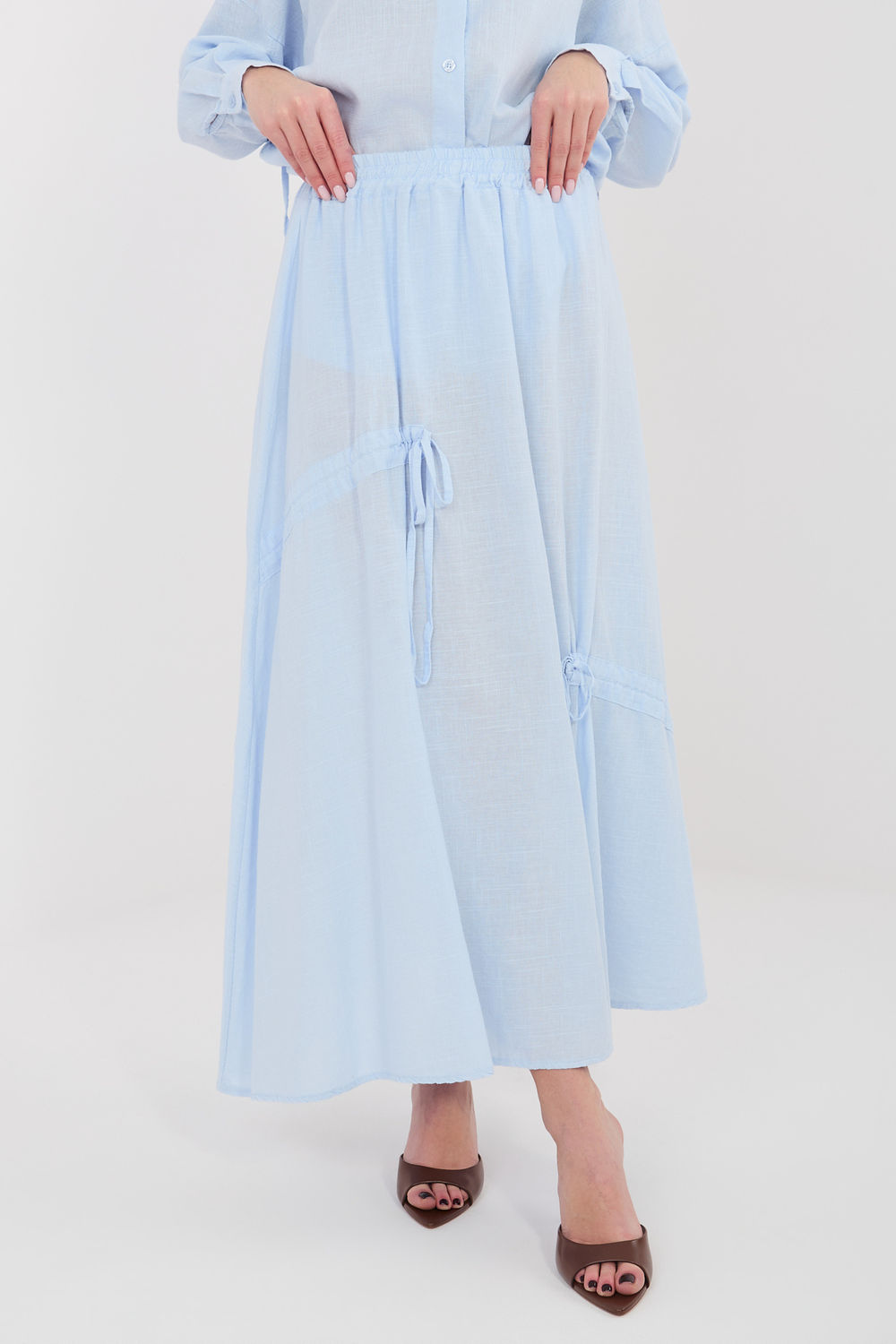Long skirt model 225528 Italy Moda