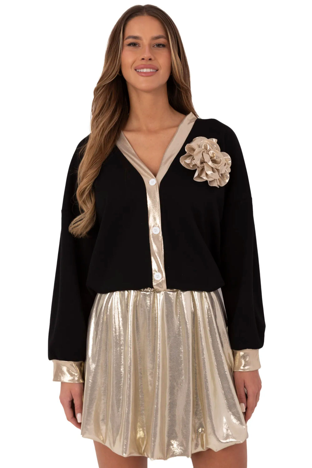 Short skirt model 209177 Italy Moda